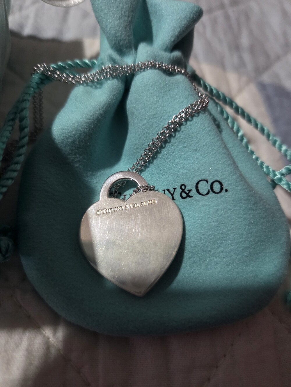 Tiffany & Co. Heart & Arrow Collection Large Pendant - Picture 3 of 9